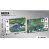 XIANG JUN XJ-819E 819E XJ819E non  WUZHI-19 bộ đồ chơi xếp lắp ráp ghép mô hình Military Army BLACK HURRICANE Z-19 YUAN DEDICATED ATTACK HELIC Quân Sự Bộ Đội 554 khối