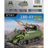 XIANG JUN XJ-820A 820A XJ820A non  XE CHIẾN ĐẤU ĐỔ BỘ ĐƯỜNG KHÔNG ZBD-03 bộ đồ chơi xếp lắp ráp ghép mô hình Military Army AIRBORNE ARMOREO INFANTRY FIGHTING VEHICLE（IFV） Quân Sự Bộ Đội 572 khối