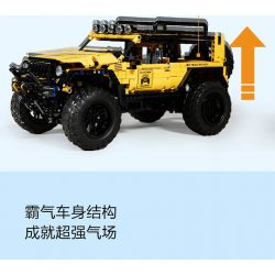 XIAOMI MITU MI ONEBOT OBJEP92AIQI 92AIQI non  XE JEEP THÁM HIỂM ĐỊA HÌNH bộ đồ chơi xếp lắp ráp ghép mô hình  Kỹ Thuật Công Nghệ Cao Mô Hình Phương Tiện 1600 khối