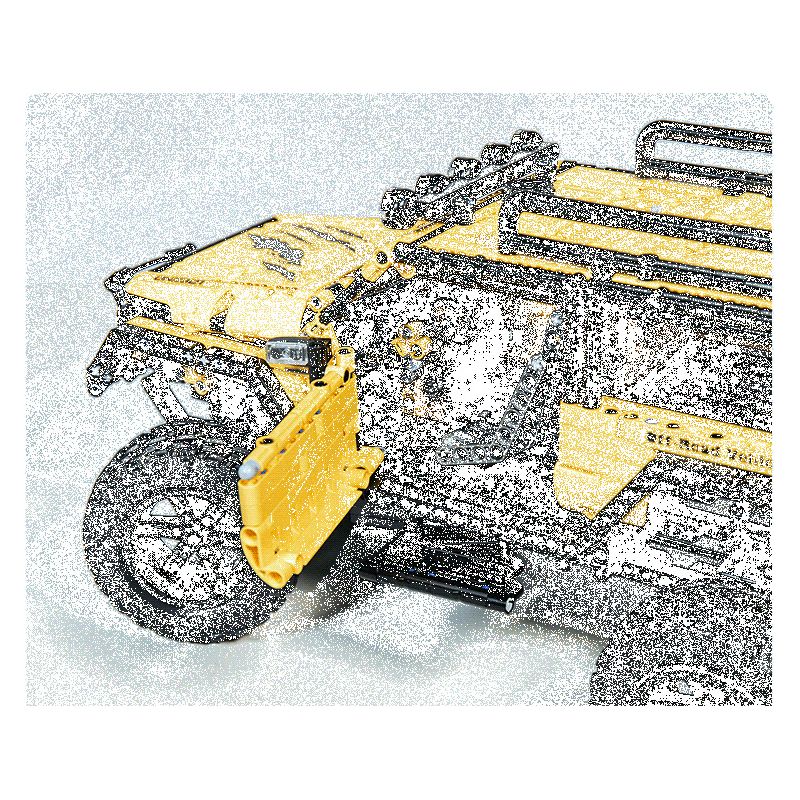 XIAOMI MITU MI ONEBOT OBJEP92AIQI 92AIQI non  XE JEEP THÁM HIỂM ĐỊA HÌNH bộ đồ chơi xếp lắp ráp ghép mô hình  Kỹ Thuật Công Nghệ Cao Mô Hình Phương Tiện 1600 khối