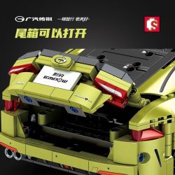 SEMBO 705921 705922 non  GAC TRUMPCHI BÓNG BÁO 1:14 tỷ lệ 1:14 bộ đồ chơi xếp lắp ráp ghép mô hình  EMPOW Kỹ Thuật Công Nghệ Cao Mô Hình Phương Tiện 1244 khối