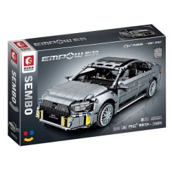 SEMBO 705921 705922 non  GAC TRUMPCHI BÓNG BÁO 1:14 tỷ lệ 1:14 bộ đồ chơi xếp lắp ráp ghép mô hình  EMPOW Kỹ Thuật Công Nghệ Cao Mô Hình Phương Tiện 1244 khối