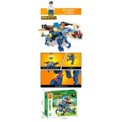 SEMBO 205017 205018 205019 205020 non  THẾ GIỚI KHỦNG LONG 4 PHONG CÁCH bộ đồ chơi xếp lắp ráp ghép mô hình DINOSAUR WORLD 654 khối