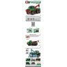 SEMBO 720940 non  XE TẢI ĐỊA HÌNH 6X6 bộ đồ chơi xếp lắp ráp ghép mô hình 6X6 ALL TERRAIN TOW TRUCK 1135 khối