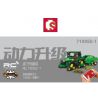 SEMBO 710950 non  TRANG TRẠI MÁY MÓC JOHN DEERE bộ đồ chơi xếp lắp ráp ghép mô hình 1404 khối