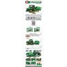 SEMBO 710950 non  TRANG TRẠI MÁY MÓC JOHN DEERE bộ đồ chơi xếp lắp ráp ghép mô hình 1404 khối