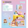 KEEPPLEY K28006 28006 non  TIỆM BÁNH CAM BÉO bộ đồ chơi xếp lắp ráp ghép mô hình LOVELY STREET CHEESE CAKE