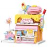 KEEPPLEY K28006 28006 non  TIỆM BÁNH CAM BÉO bộ đồ chơi xếp lắp ráp ghép mô hình LOVELY STREET CHEESE CAKE