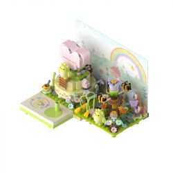 JAKI JK6382 6382 non  VỪA CHỚM NỞ BUMBLEBEE WILD WIZARD bộ đồ chơi xếp lắp ráp ghép mô hình 354 khối