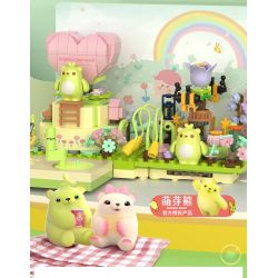 JAKI JK6382 6382 non  VỪA CHỚM NỞ BUMBLEBEE WILD WIZARD bộ đồ chơi xếp lắp ráp ghép mô hình 354 khối