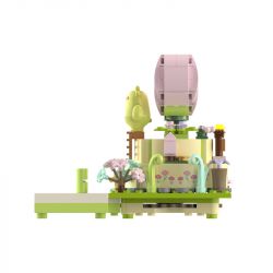 JAKI JK6381 6381 non  BUDDING BEAR BEAT CHO BẠN bộ đồ chơi xếp lắp ráp ghép mô hình 215 khối