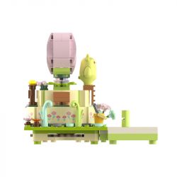 JAKI JK6381 6381 non  BUDDING BEAR BEAT CHO BẠN bộ đồ chơi xếp lắp ráp ghép mô hình 215 khối