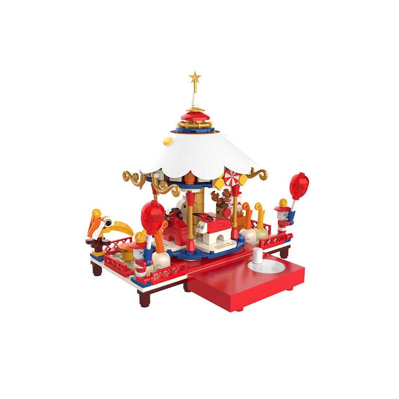 JAKI JK2170 2170 non  BĂNG CHUYỀN bộ đồ chơi xếp lắp ráp ghép mô hình 318 khối