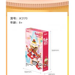 JAKI JK2170 2170 non  BĂNG CHUYỀN bộ đồ chơi xếp lắp ráp ghép mô hình 318 khối