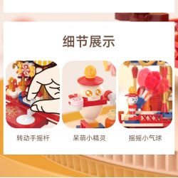 JAKI JK2170 2170 non  BĂNG CHUYỀN bộ đồ chơi xếp lắp ráp ghép mô hình 318 khối