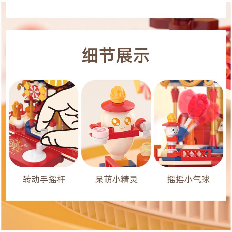 JAKI JK2170 2170 non  BĂNG CHUYỀN bộ đồ chơi xếp lắp ráp ghép mô hình 318 khối