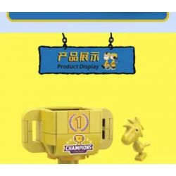 LINOOS LN8055 8055 non  HỘP MÙ SNOOPY 8 KIỂU bộ đồ chơi xếp lắp ráp ghép mô hình Movie & Game Phim Và Trò Chơi