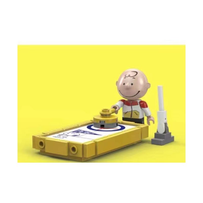 LINOOS LN8055 8055 non  HỘP MÙ SNOOPY 8 KIỂU bộ đồ chơi xếp lắp ráp ghép mô hình Movie & Game Phim Và Trò Chơi