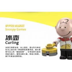 LINOOS LN8055 8055 non  HỘP MÙ SNOOPY 8 KIỂU bộ đồ chơi xếp lắp ráp ghép mô hình Movie & Game Phim Và Trò Chơi