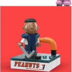 LINOOS LN8055 8055 non  HỘP MÙ SNOOPY 8 KIỂU bộ đồ chơi xếp lắp ráp ghép mô hình Movie & Game Phim Và Trò Chơi