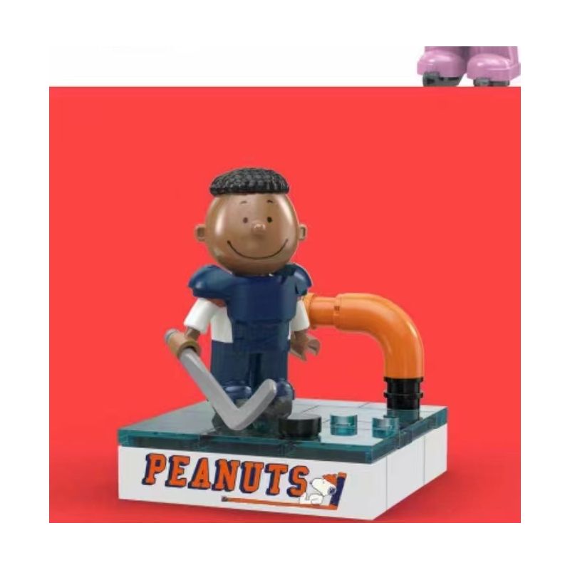 LINOOS LN8055 8055 non  HỘP MÙ SNOOPY 8 KIỂU bộ đồ chơi xếp lắp ráp ghép mô hình Movie & Game Phim Và Trò Chơi