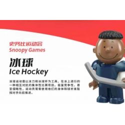 LINOOS LN8055 8055 non  HỘP MÙ SNOOPY 8 KIỂU bộ đồ chơi xếp lắp ráp ghép mô hình Movie & Game Phim Và Trò Chơi