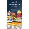 JAKI JK6392 6392 non  CHÚ CHÓ BAY MOCO CHU DU KHẮP VŨ TRỤ bộ đồ chơi xếp lắp ráp ghép mô hình 361 khối