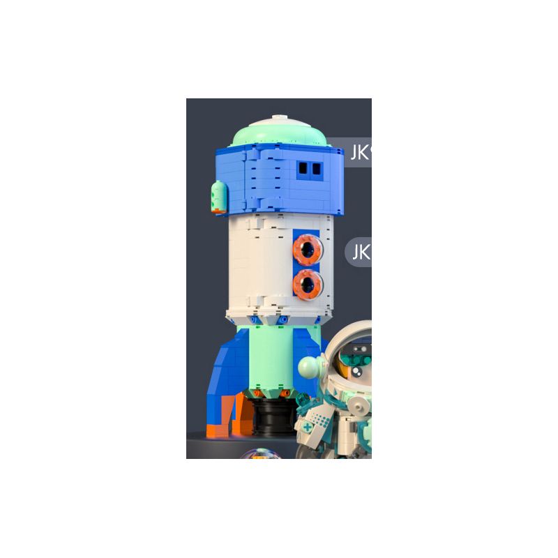 JAKI JK9109 9109 non  SỐ HẠT B-93 bộ đồ chơi xếp lắp ráp ghép mô hình