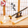 DK 1506 WE GAME COMING 66012 non  VỢ TÔI CON DAO BÁNH XE MẶT TRỜI ZENITSU bộ đồ chơi xếp lắp ráp ghép mô hình Kimetsu No Yaiba Thanh Gươm Diệt Quỷ 956 khối