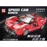 JAKI JK9018 9018 JIAPIN TIANDI JP2133 2133 non  FERRARI FXX K LÙI XE tỷ lệ 1:25 bộ đồ chơi xếp lắp ráp ghép mô hình 239 khối