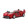 JAKI JK9018 9018 JIAPIN TIANDI JP2133 2133 non  FERRARI FXX K LÙI XE tỷ lệ 1:25 bộ đồ chơi xếp lắp ráp ghép mô hình 239 khối