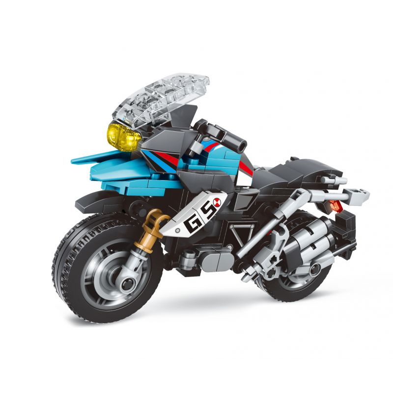 LEIBAO 8113 non Lego MÔ TÔ BMW R1250 GS bộ đồ chơi xếp lắp ráp ghép mô hình Racers Đua Tốc Độ 302 khối