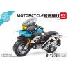 LEIBAO 8113 non  MÔ TÔ BMW R1250 GS bộ đồ chơi xếp lắp ráp ghép mô hình Racers Đua Tốc Độ 302 khối