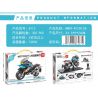 LEIBAO 8113 non  MÔ TÔ BMW R1250 GS bộ đồ chơi xếp lắp ráp ghép mô hình Racers Đua Tốc Độ 302 khối