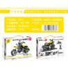 LEIBAO 8112 non  MÔ TÔ DUCATI SCRAMBLER bộ đồ chơi xếp lắp ráp ghép mô hình Racers Đua Tốc Độ 305 khối