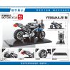 LEIBAO 8110 non  XE MÁY YAMAHA YZF-R1M bộ đồ chơi xếp lắp ráp ghép mô hình Racers Đua Tốc Độ 308 khối