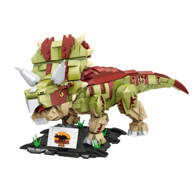 FORANGE FC6253 6253 non Lego TRICERATOPS bộ đồ chơi xếp lắp ráp ghép mô hình Creator Sáng Tạo 952 khối