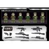 LWCK 90048 non  TRỰC THĂNG CHIẾN THUẬT CHUNG Z-20 bộ đồ chơi xếp lắp ráp ghép mô hình Z-20 ATTACK HELICOPTER 2316 khối