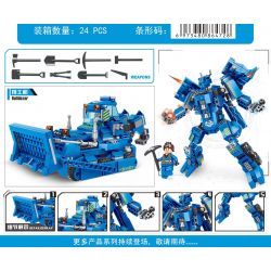 MINGDI D025 non  CHIẾC XE ???I bộ đồ chơi xếp lắp ráp ghép mô hình 515 khối