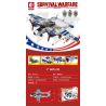 SEMBO 207105 non  US P38 (MÁY BAY CHIẾN ĐẤU CẬN ÂM LOẠI 1 CỦA MỸ) bộ đồ chơi xếp lắp ráp ghép mô hình Military Army SURVIVAL WARFARE Quân Sự Bộ Đội 479 khối