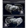 JIESTAR 67109 non  MÁY BAY NÉM BOM TITAN bộ đồ chơi xếp lắp ráp ghép mô hình Star Wars TIE BOMBER Chiến Tranh Giữa Các Vì Sao 1010 khối