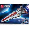 JIESTAR 67106 non  VENATO - TÀU TUẦN DƯƠNG TẤN CÔNG LỚP REPUBLIC bộ đồ chơi xếp lắp ráp ghép mô hình Star Wars VENATOR Chiến Tranh Giữa Các Vì Sao 960 khối