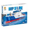 PanlosBrick 688010 Panlos Brick 688010 non  TÀU NGHIÊN CỨU BIỂN SÂU bộ đồ chơi xếp lắp ráp ghép mô hình DEEP SEA ONE 2185 khối