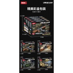 WOMA C0169 0169 non  SƠN NGỤY TRANG SÚNG MÁY TỰ ĐỘNG M249 TỔ HỢP bộ đồ chơi xếp lắp ráp ghép mô hình LORD OF WAR 718 khối