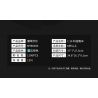 MOYU BLOCK MY88306 88306 non  NHỰA ĐƯỜNG 1:14 tỷ lệ 1:14 bộ đồ chơi xếp lắp ráp ghép mô hình  Kỹ Thuật Công Nghệ Cao Mô Hình Phương Tiện 1190 khối