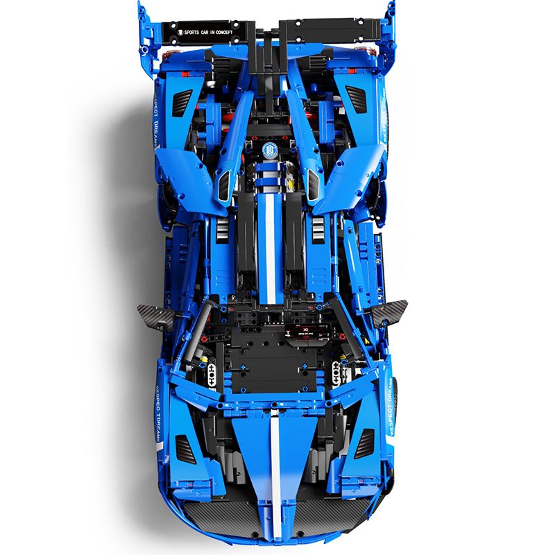 MOYU BLOCK MY88016 88016 non  SIÊU XE LE GT 1:8 tỷ lệ 1:8 bộ đồ chơi xếp lắp ráp ghép mô hình  CONCEPT SUPERCAR Kỹ Thuật Công Nghệ Cao Mô Hình Phương Tiện 3624 khối