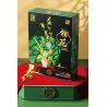 QIZHILE 92010 non  HOA MỘC TÊ bộ đồ chơi xếp lắp ráp ghép mô hình Creator FRAGRANS Sáng Tạo 430 khối