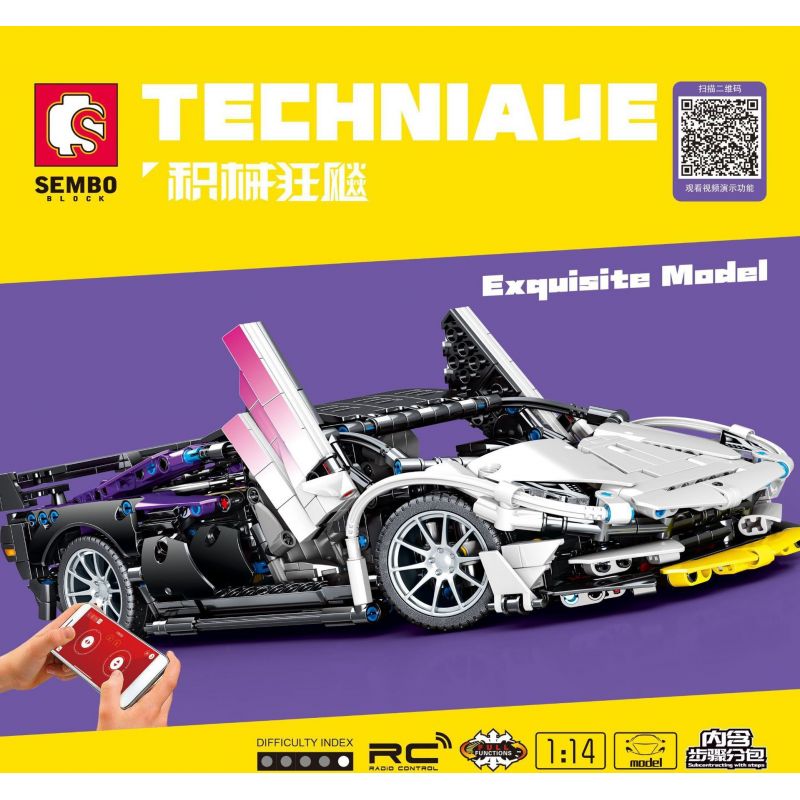 SEMBO 701945 non  TÍCH LŨY VŨ KHÍ VÀ TRANG BỊ LAMBORGHINI tỷ lệ 1:14 bộ đồ chơi xếp lắp ráp ghép mô hình  TECHNIAUE EXUISITE MODEL Kỹ Thuật Công Nghệ Cao Mô Hình Phương Tiện 1337 khối