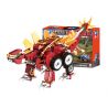 WISE BLOCK HA389709 389709 non  THOÁT KHỎI STEGOSAURUS CƠ KHÍ bộ đồ chơi xếp lắp ráp ghép mô hình DINOSAUR 256 khối