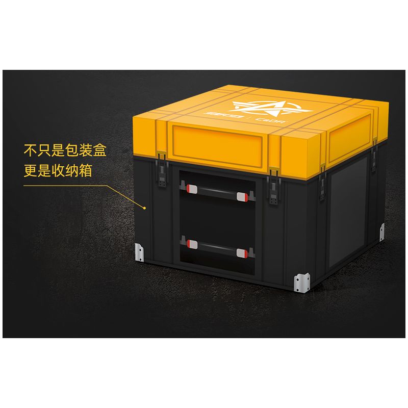 CADA DOUBLEE C64002 64002 non  ĐUA XE KART bộ đồ chơi xếp lắp ráp ghép mô hình KNIVES OUT 788 khối